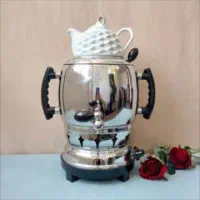سماور گازی ۶ لیتری نو با قوری