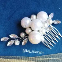 سفارش انواع تل کریستال و تاج و سنجاق شینیون|زیورآلات و اکسسوری|رشت, خواهر امام|دیوار