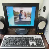 کامپیوتر ۵۲۰۰ با رم ۴ ddr2 هارد ۱۶۰ و گرافیک ۱|رایانه رومیزی|چالوس, |دیوار