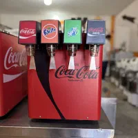 دستگاه 2شیره نوشابه ودلسترساز ایتالیایی
