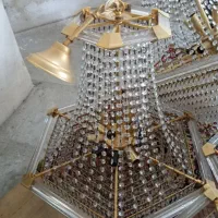 لوسترهای سقفی برنجی عالی