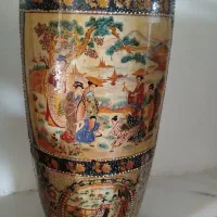 گلدان وتنگ آنتیک نقاشی کاردستی استاد