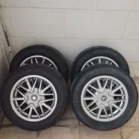 رینگ و لاستیک خرچنگی سایز 15 مارک اروند