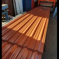 ورق های شیروانی رنگی گالوانیزه نما لمبه ابرو|عمده‌فروشی|ری, بازار آهن|دیوار