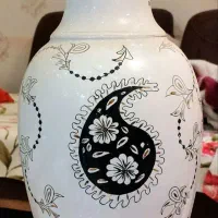 گلدان سفال لاله جین همدان