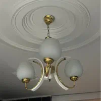 لوستر دو عدد|لوستر و چراغ آویز|خرمدره, |دیوار