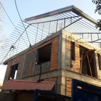 نصاب حرفه ای سقف شیروانی پانل و پوشش سقف سوله