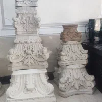 ستون پیش ساخته و سرستون مدل کله قوچی و نگین دار|مصالح و تجهیزات ساختمان|هشتگرد, شهرک آرتیمان|دیوار