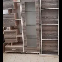 کمد ۳تیکه مدل تصویر رنگ قرمز مشگی