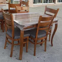 میز نهار خوری 4نفره|میز و صندلی غذاخوری|بجنورد, |دیوار