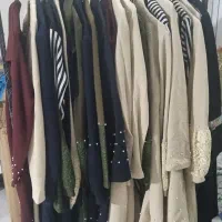 حراج مانتوکتی/پاییزه/لایی خور/نو/مجلسی