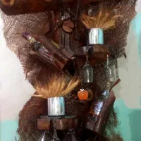 استند چوبی طرح درخت