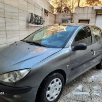 پژو ۲۰۶ مدل ۱۳۹۵ دلفینی کم‌کار کارمندی سالم تمیز