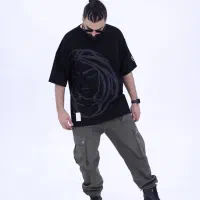 فروش عمده تیشرت لانگ با چاپ 3D (مناسب محرم)