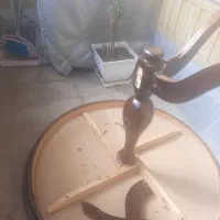 میز دونفره با دوصندلی سالم