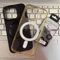 قاب iphone 15 pro با محافظ لنز و اپل ایدی|لوازم جانبی موبایل و تبلت|تهران, حسن‌آباد|دیوار