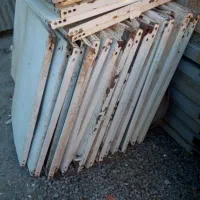 تعدادی قفسه فروشگاهی و مدولار پیچ و مهره ای|فروشگاه و مغازه|هشتگرد, هشتگرد قدیم|دیوار