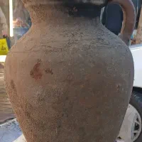 کوزه سفالی قدیمی آنتیک|کلکسیون اشیاء عتیقه|املش, |دیوار