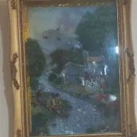 تابلو منظره سه بعدی