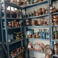 تولیدی ظروف مسی قیمت عمده|صنایع دستی و سایر لوازم تزئینی|اصفهان, بابوکان جنوبی|دیوار