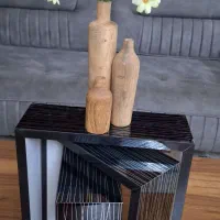 شلف سه عددی جنس هایگلاس و رومیزی