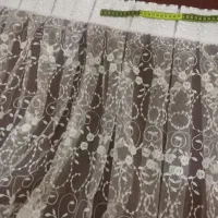 پرده رو دری ۲متر ارتفاع و ۲متر۳۰عرض و پشه بند حیاط|پرده، رانر، رومیزی|قم, علی آباد سعدگان|دیوار