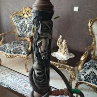 قلیان بدنه چوب و پلی استر نو بدون استفاده|کلکسیون و سرگرمی|پردیس, فاز ۲|دیوار