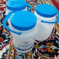دبه ماست تمیز|ظروف نگهدارنده، پلاستیکی، یک‌بارمصرف|مشهد, طبرسی شمالی|دیوار