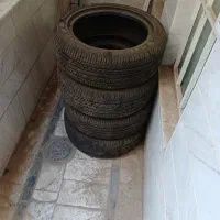 چهار حلقه لاستیک تارا کویر تایر در حد نو