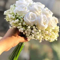 دسته گل عروس|گل مصنوعی|اندیمشک, |دیوار