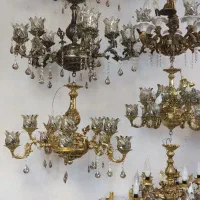 بزرگترین تخفیف سال لوسترهای سلطنتی|لوستر و چراغ آویز|مشهد, ایمان|دیوار
