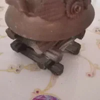 مجسمه تزیینی دیگ غذا روی هیزم|صنایع دستی و سایر لوازم تزئینی|تهران, گمرک|دیوار