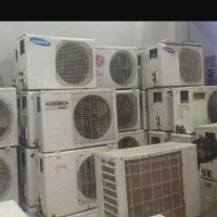 خرید وفروش کولر اسپلیت پنجرای ایستاده سوخته سالم