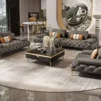 مبل چستر لمسه/حس آرامش، حس زیبایی، حس خونه.