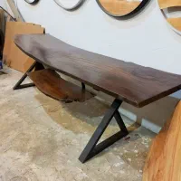 میز تلویزیون چوبی روستیک میز تی وی رستیک