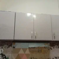 کابینت فلزی در چوبی|آب‌چکان و نظم‌دهنده ظروف|قدس, شهر‌قدس|دیوار