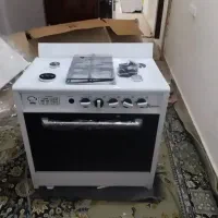 اجاق گاز طرح فر سرپایی پنج شعله