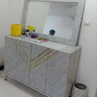 کنسولی با آیینه پاینش هم ۶ طبقه جا کفشی