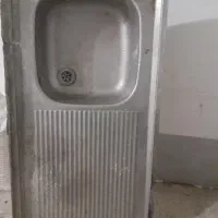 سینک استیل با سیفون