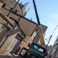 جرثقیل خاور و(بنز911)۵،۳تا۷تن دکل بلند ۲۰متری کفی|خدمات حمل و نقل|تبریز, |دیوار