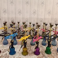 قلیان برنجی تنه سنگین جنس عال