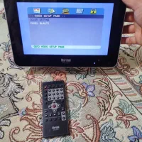 مینی تلویزیون و دی وی دی و رادیو و گیمر دار قدیمی