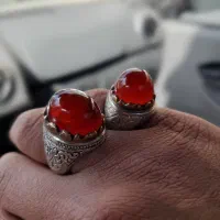 انگشتر نقره پایه مهدی تبریز