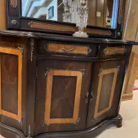 آینه کنسول ( چوب گردو)