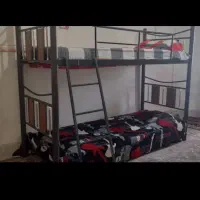 تخت خواب دو طبقه فلزی