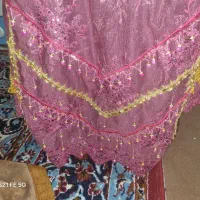 لباس محلی دخترانه|لباس|اصفهان, ناژوان|دیوار