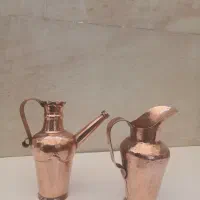 پارچ وآفتابه مسی دست ساز مینیاتوری|صنایع دستی و سایر لوازم تزئینی|قم, امامزاده ابراهیم|دیوار
