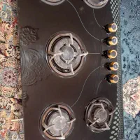 اجاق گاز صفحه ای شیشه ای قیمت۲۰۰۰۰۰۰تومن۵شعله|اجاق گاز و لوازم برقی پخت‌وپز|رودسر, |دیوار