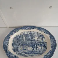 دیس قلم آبی و کیک خوری قدیمی