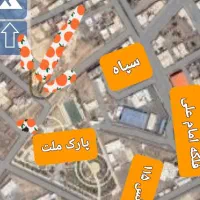 ۳۰۰متر زمین شهرستان هیرمند دوستمحمد